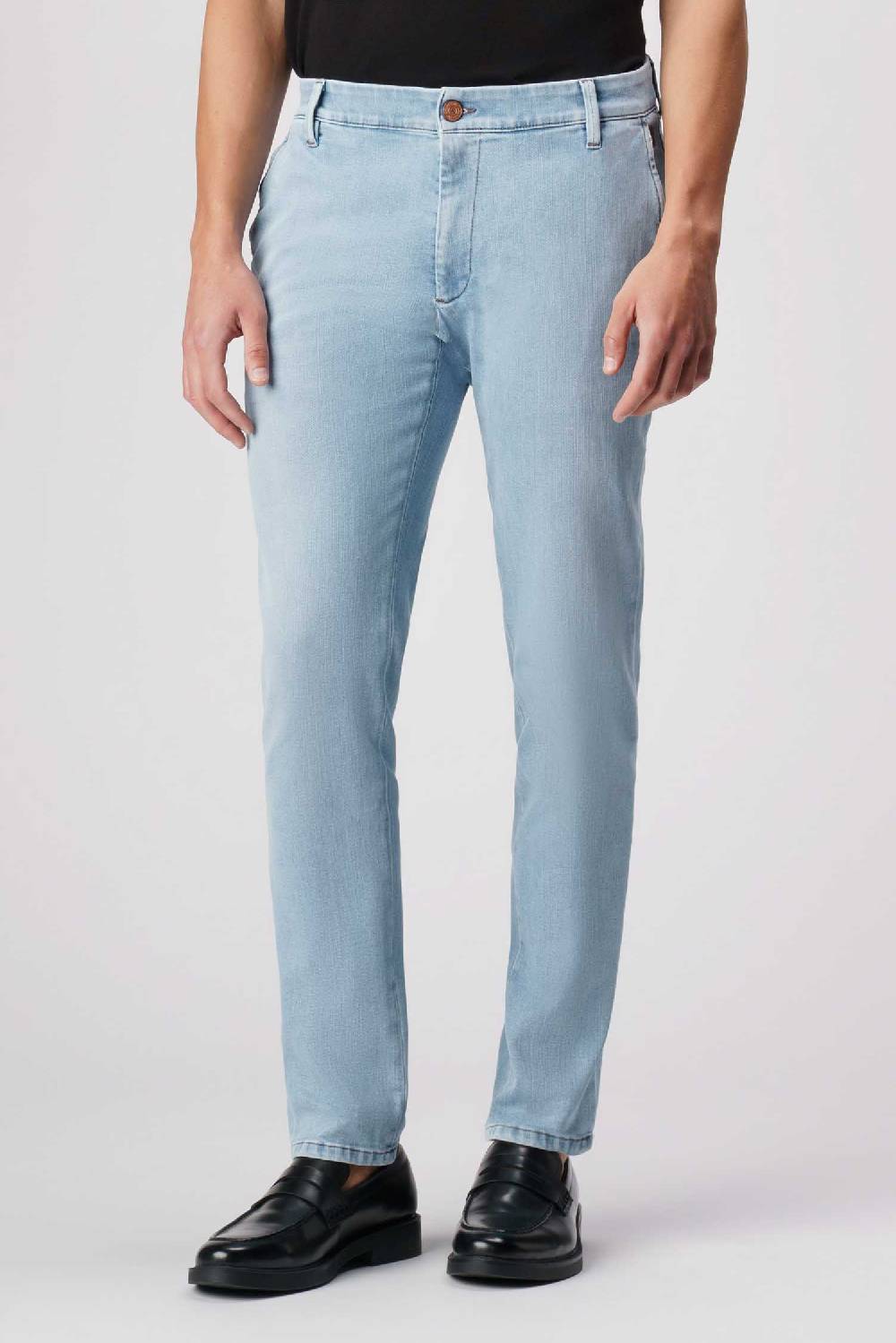 Jeckerson Jack- Pantalone chino in comfort denim blu chiaro Negozio