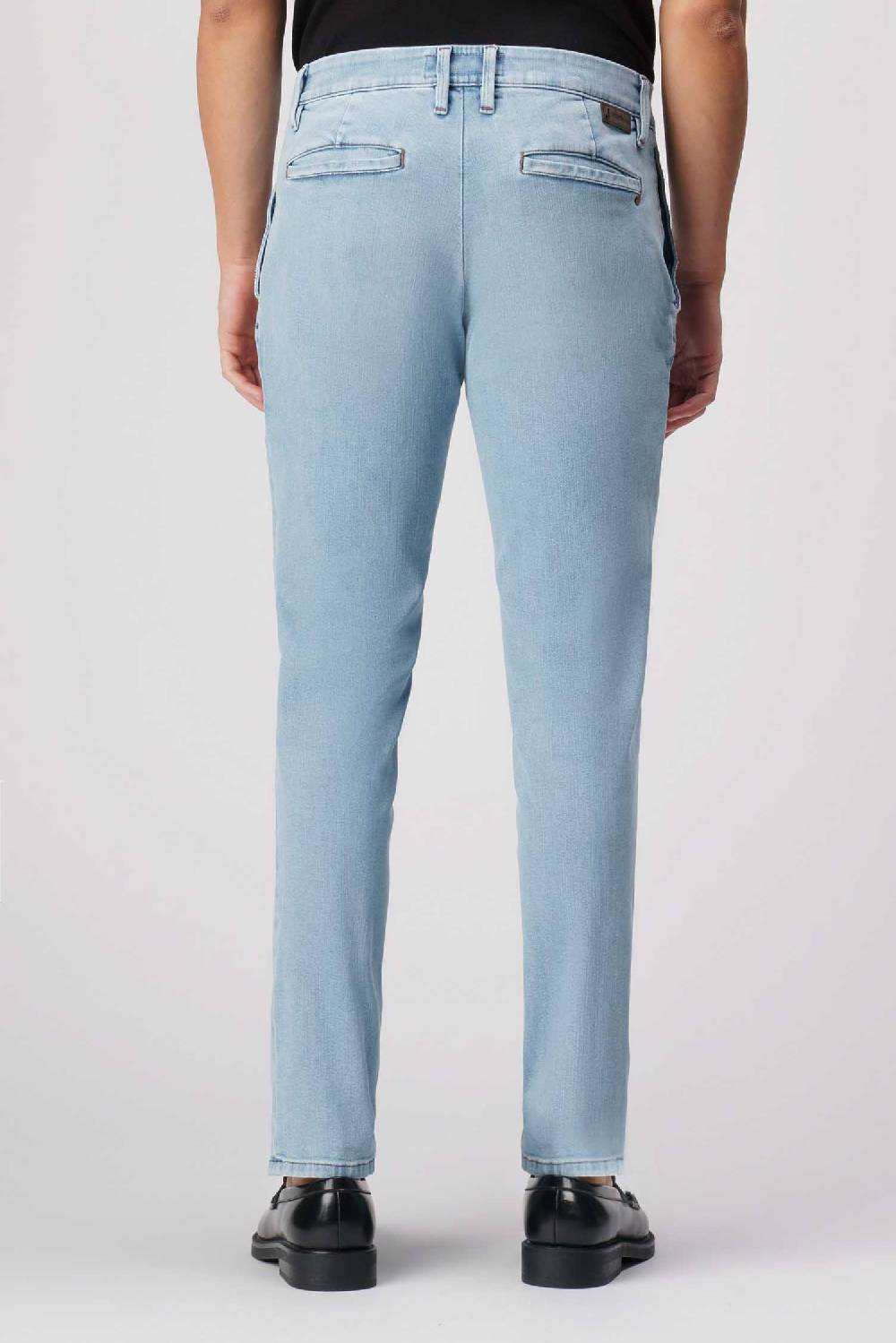 Jeckerson Jack- Pantalone chino in comfort denim blu chiaro Negozio