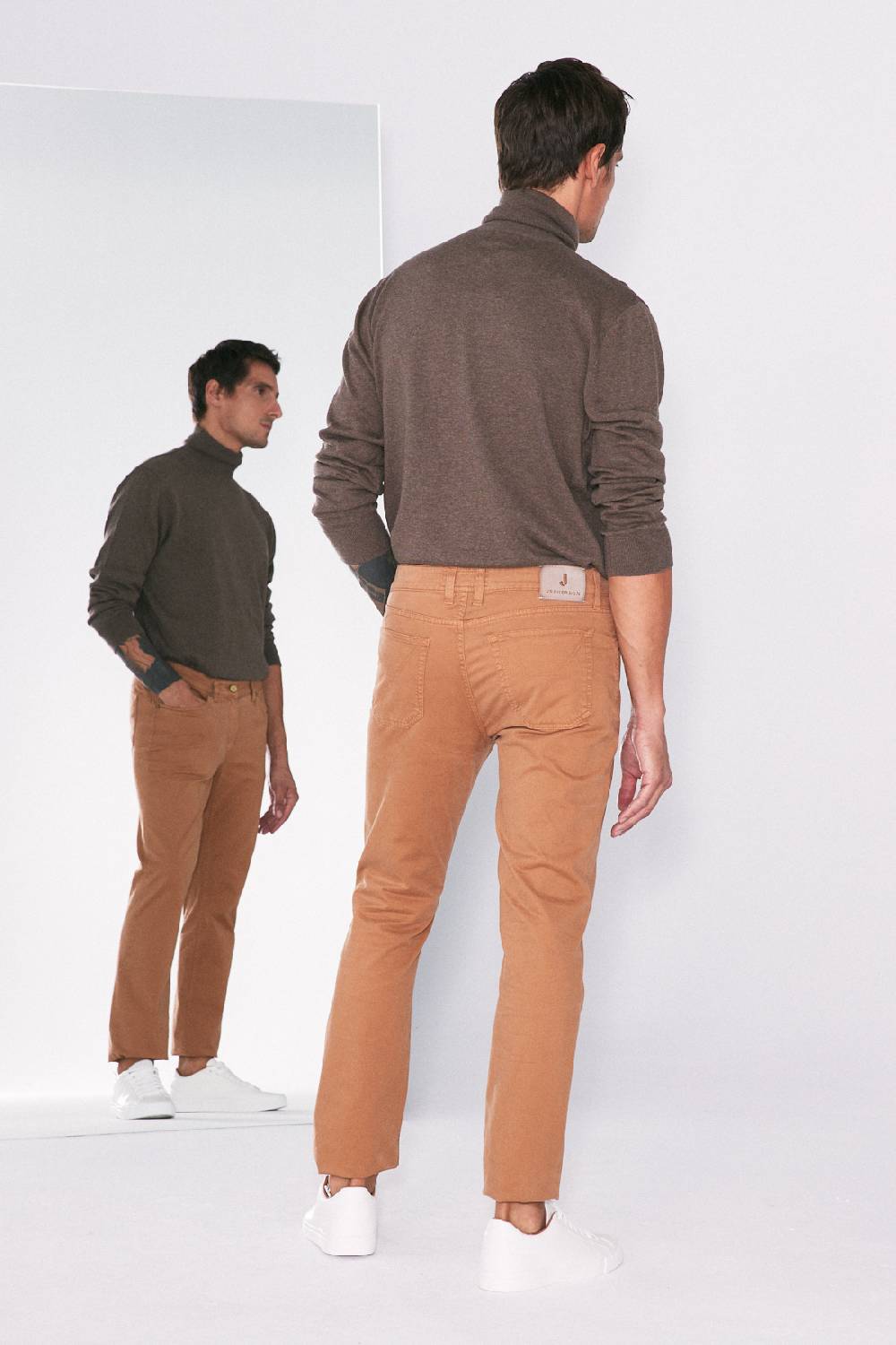 Jeckerson Pantalone slim in gabardina stretch I Più Venduti
