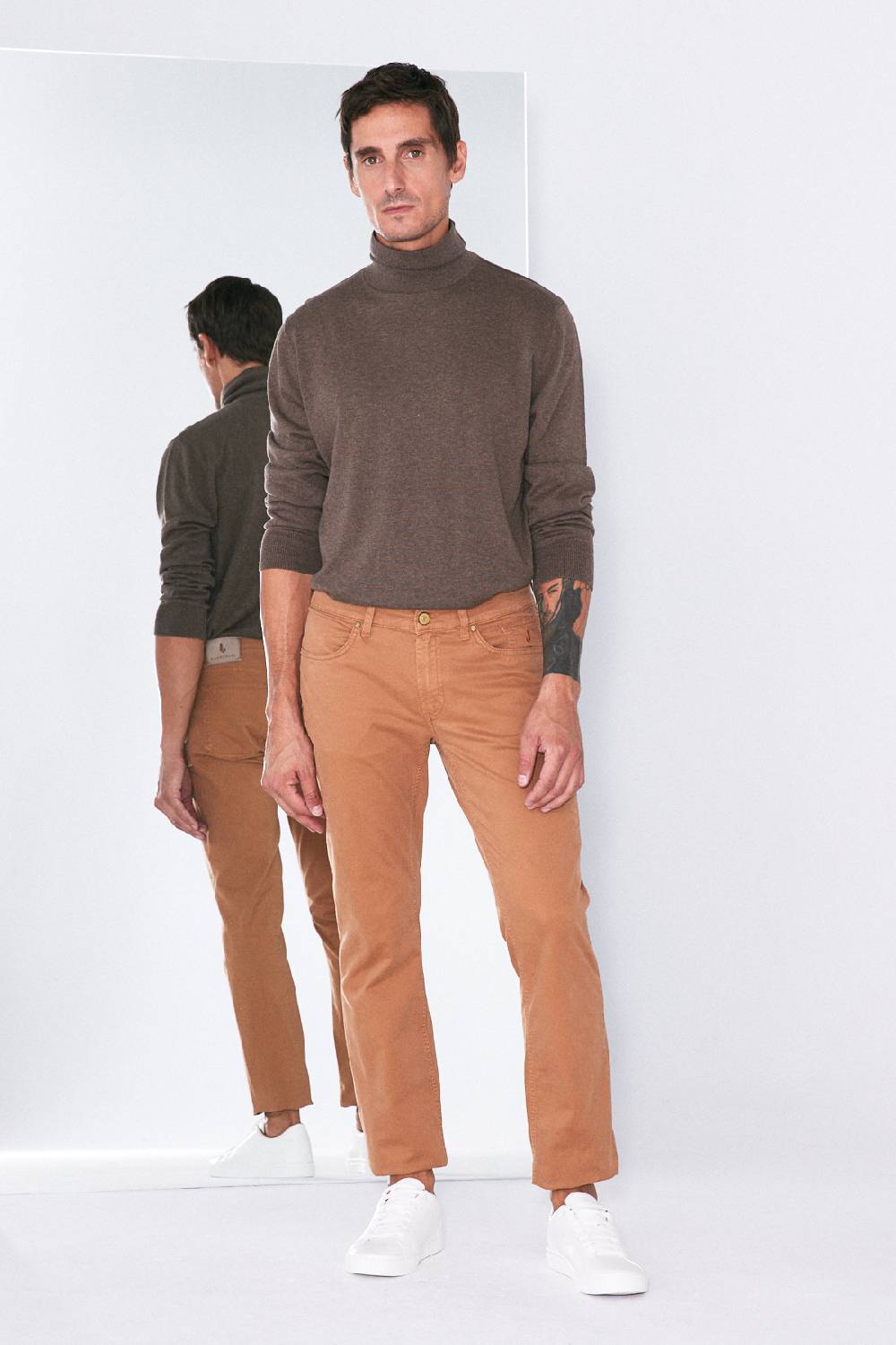 Jeckerson Pantalone slim in gabardina stretch I Più Venduti