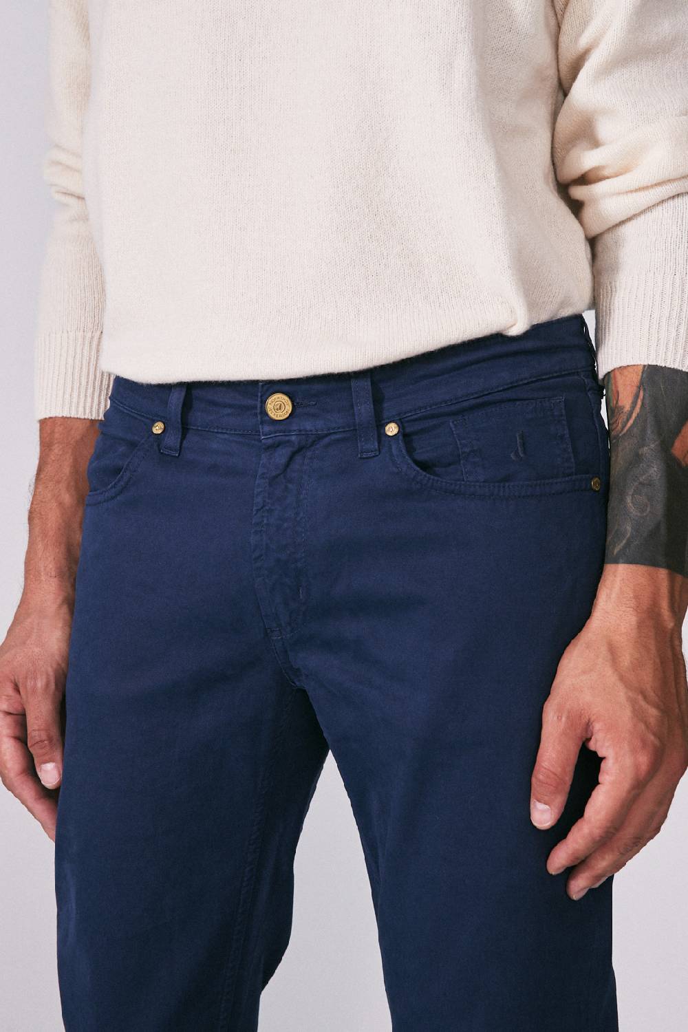 Jeckerson Pantalone slim in gabardina stretch I Più Venduti