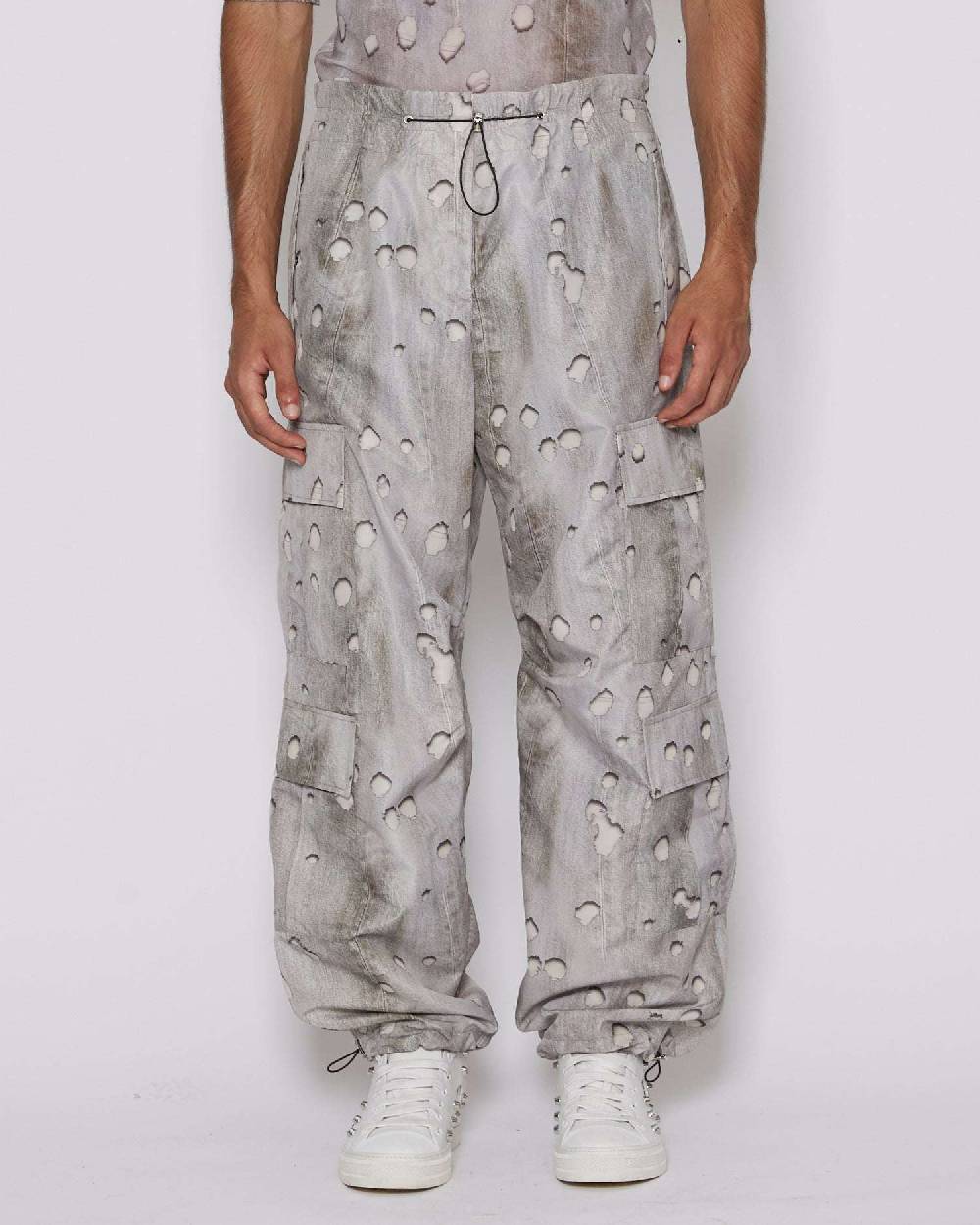 John Richmond Pantaloni regular con pattern Online