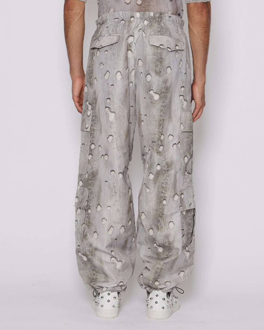 John Richmond Pantaloni regular con pattern Online