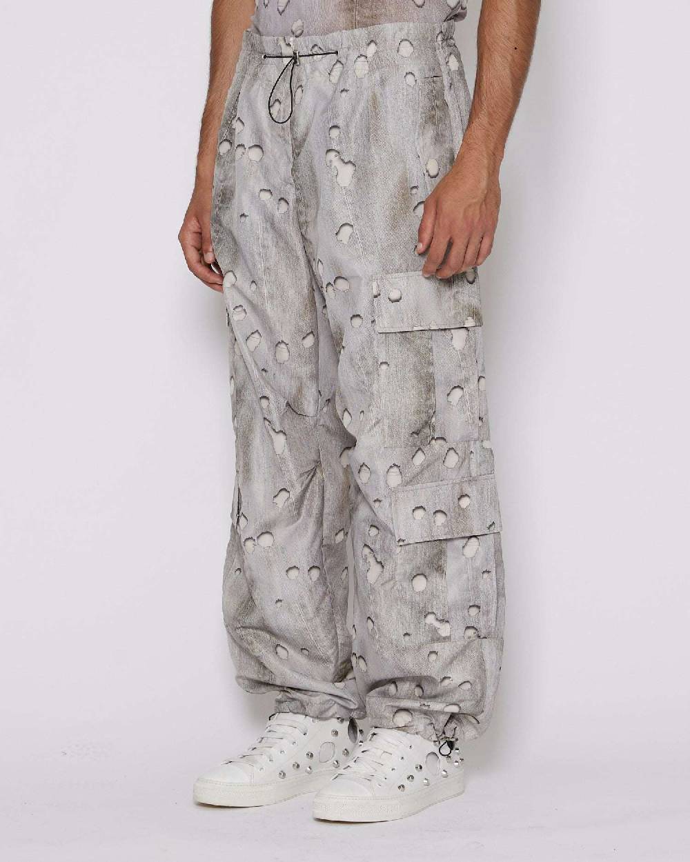 John Richmond Pantaloni regular con pattern Online