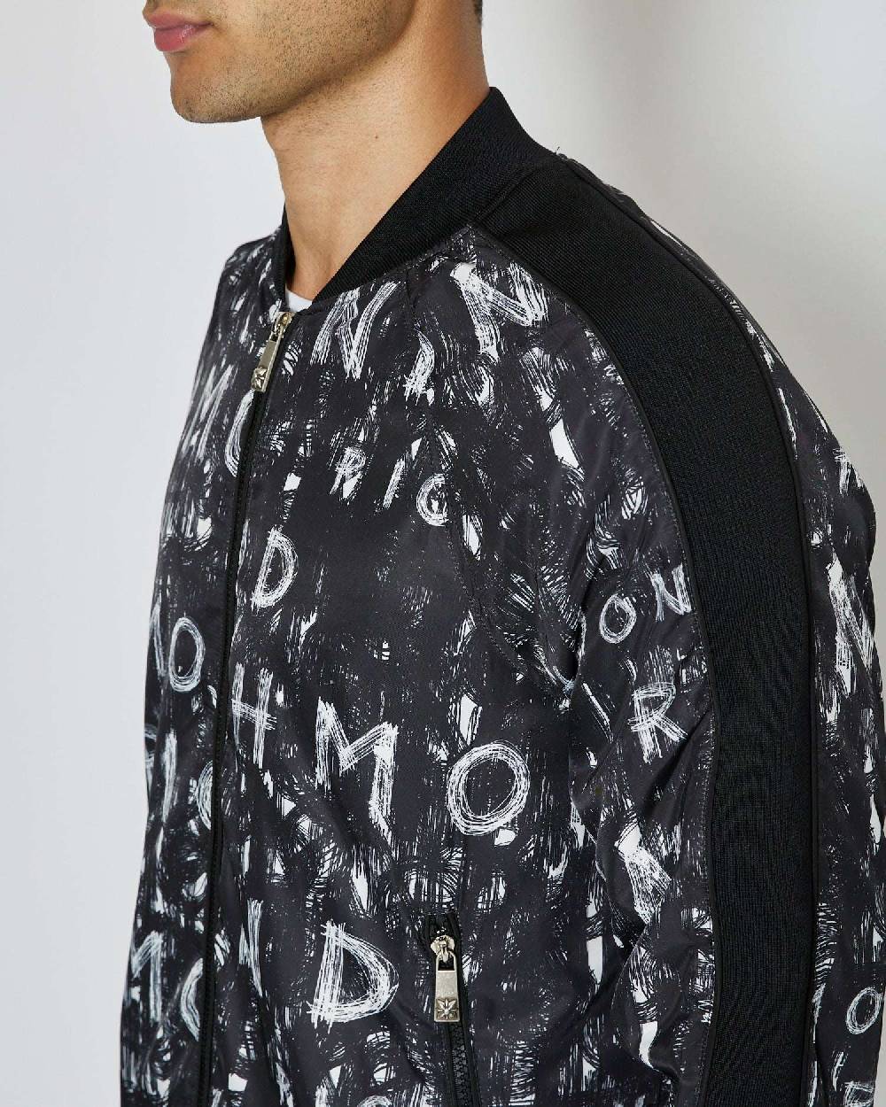 John Richmond Bomber con pattern decorativo allover In Vendita
