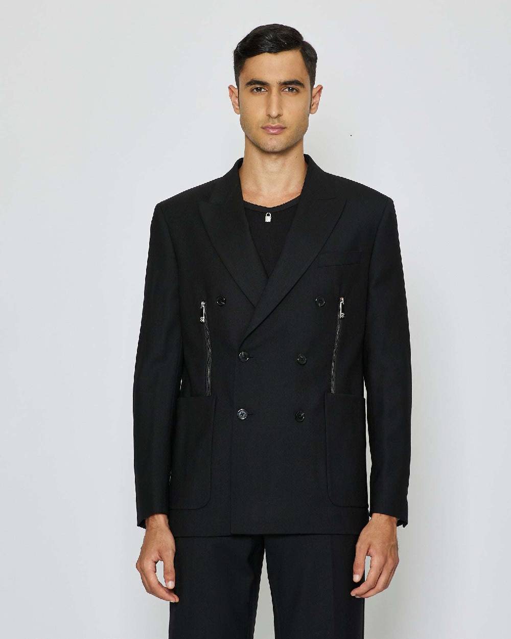 John Richmond Blazer doppiopetto con zip Vendite Flash