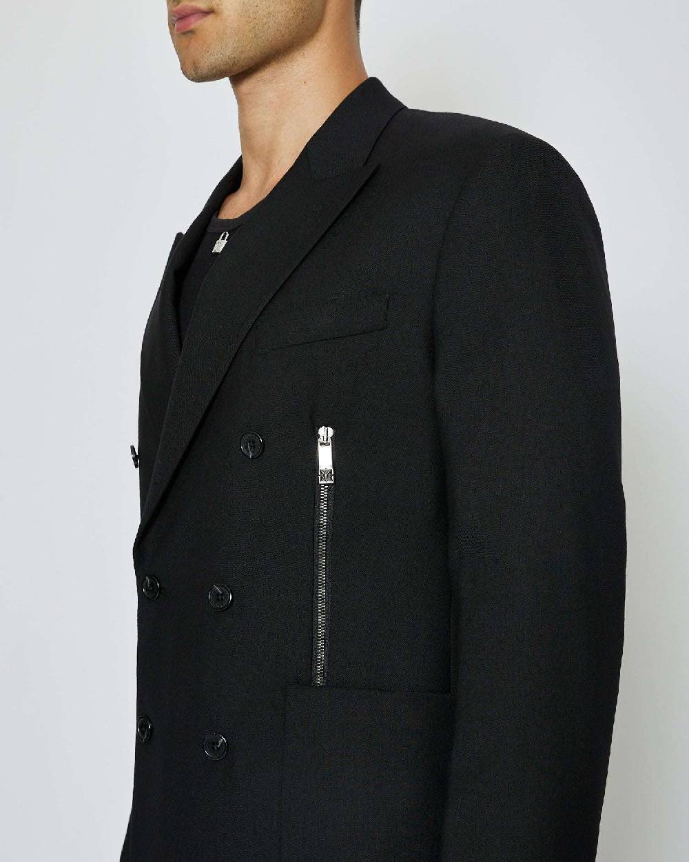 John Richmond Blazer doppiopetto con zip Vendite Flash