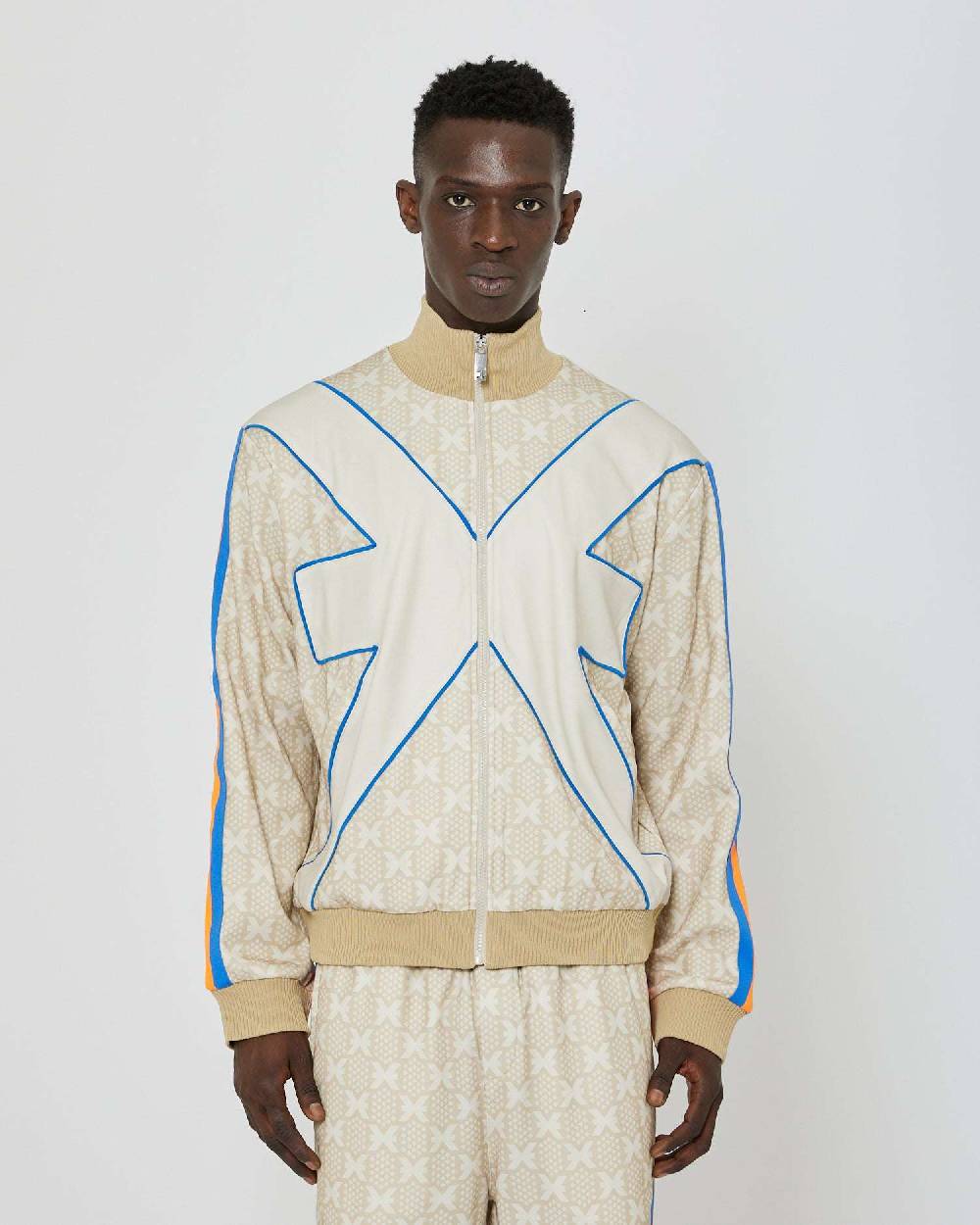 John Richmond Felpa con pattern ton sur ton 2025