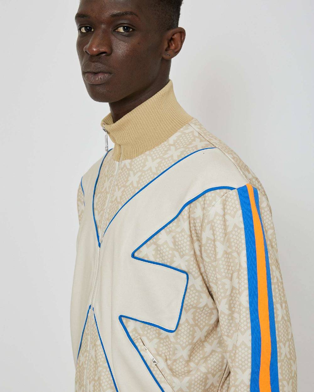 John Richmond Felpa con pattern ton sur ton 2025