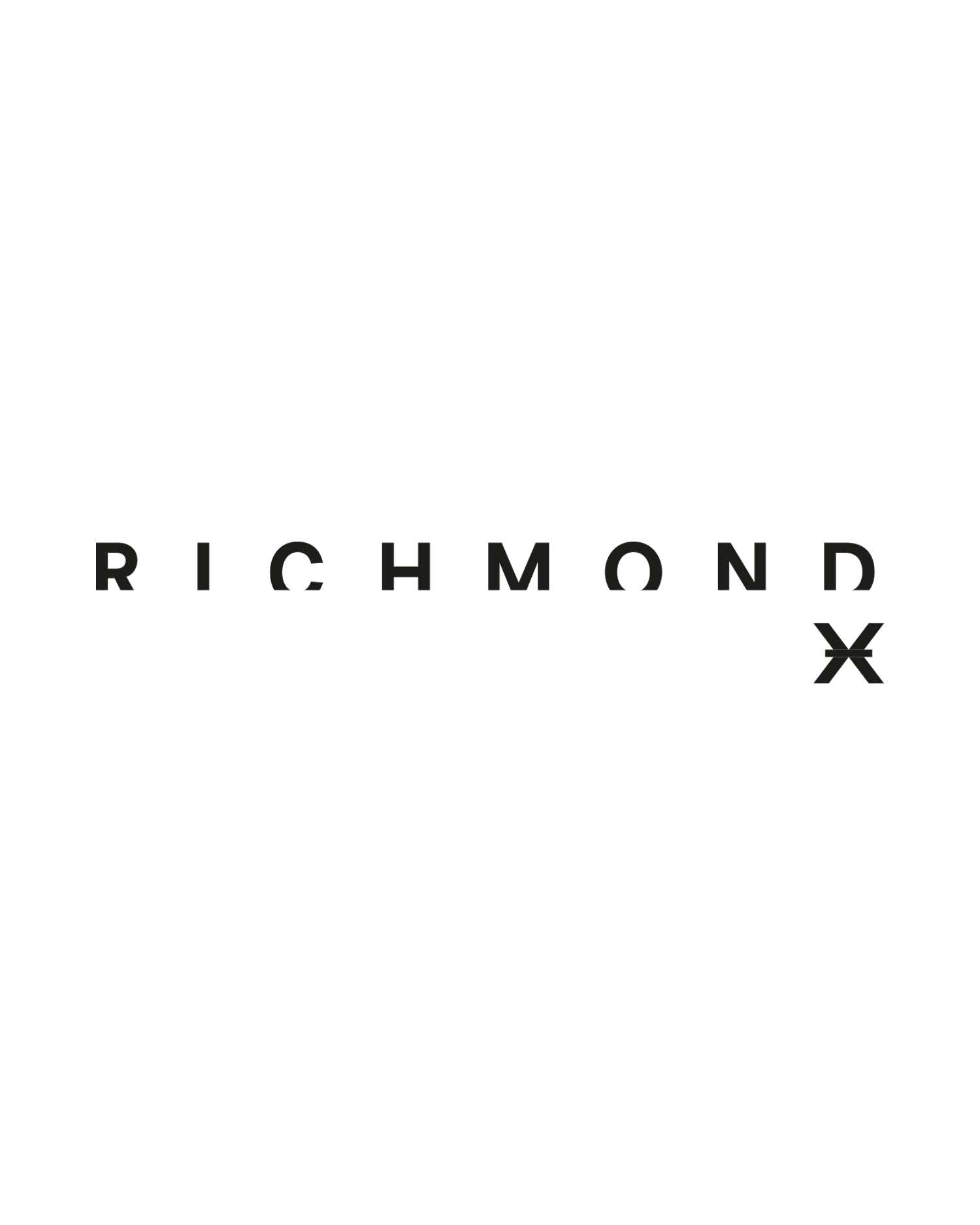 John Richmond Felpa con grafica stampata sul davanti Italia