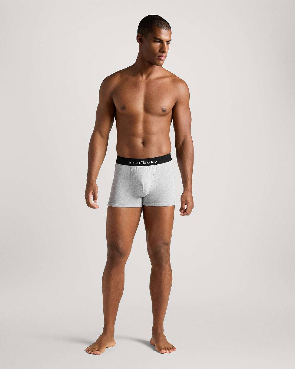 Richmondunderwear Tripack boxer vita bassa in cotone pettinato Negozi Online