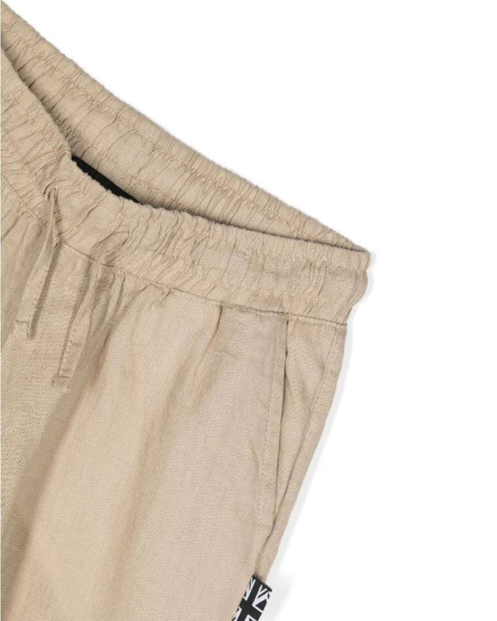 John Richmond kids Completo camicia con logo e bermuda Prezzo Ridotto