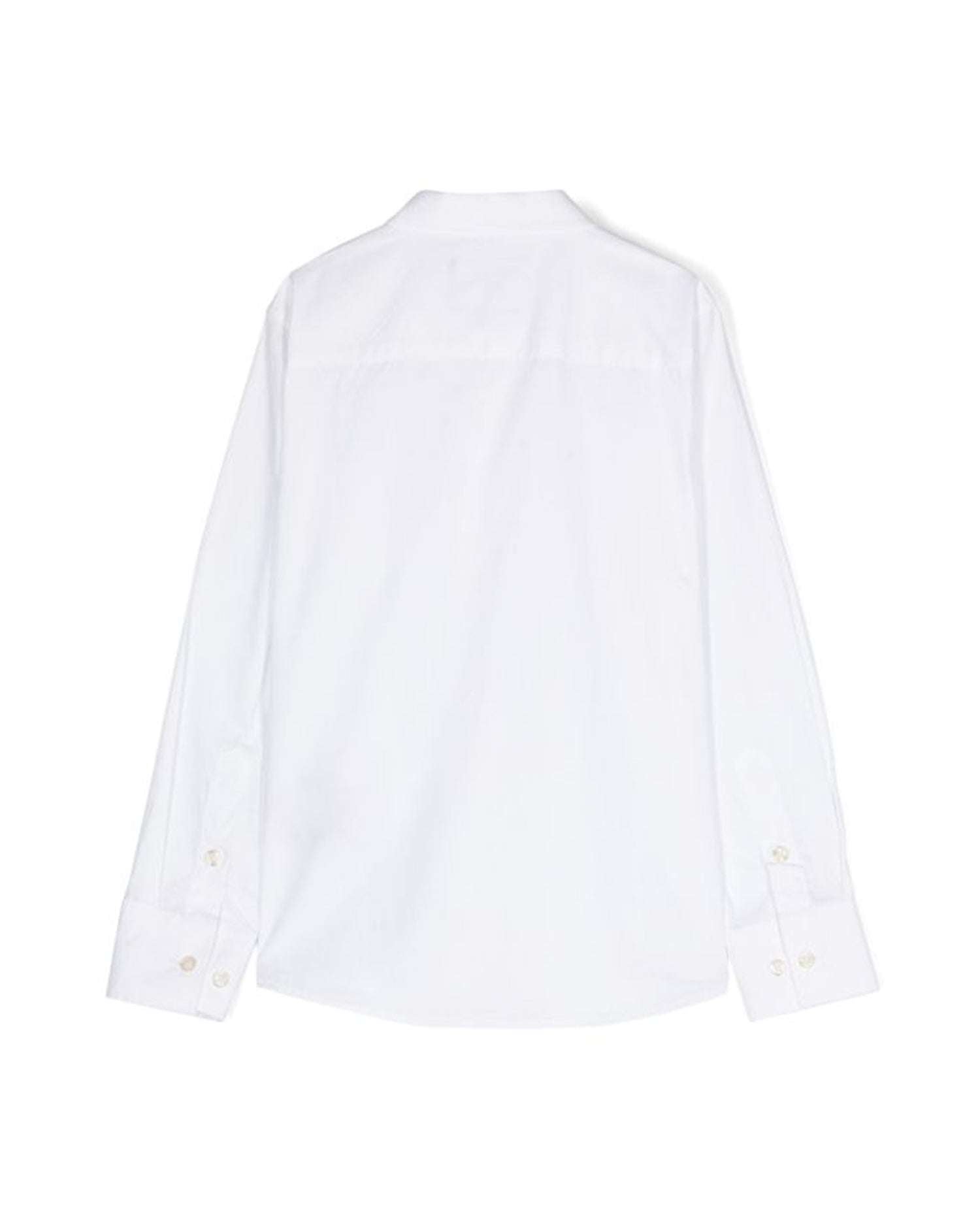 John Richmond kids Camicia con logo a contrasto sul davanti Online