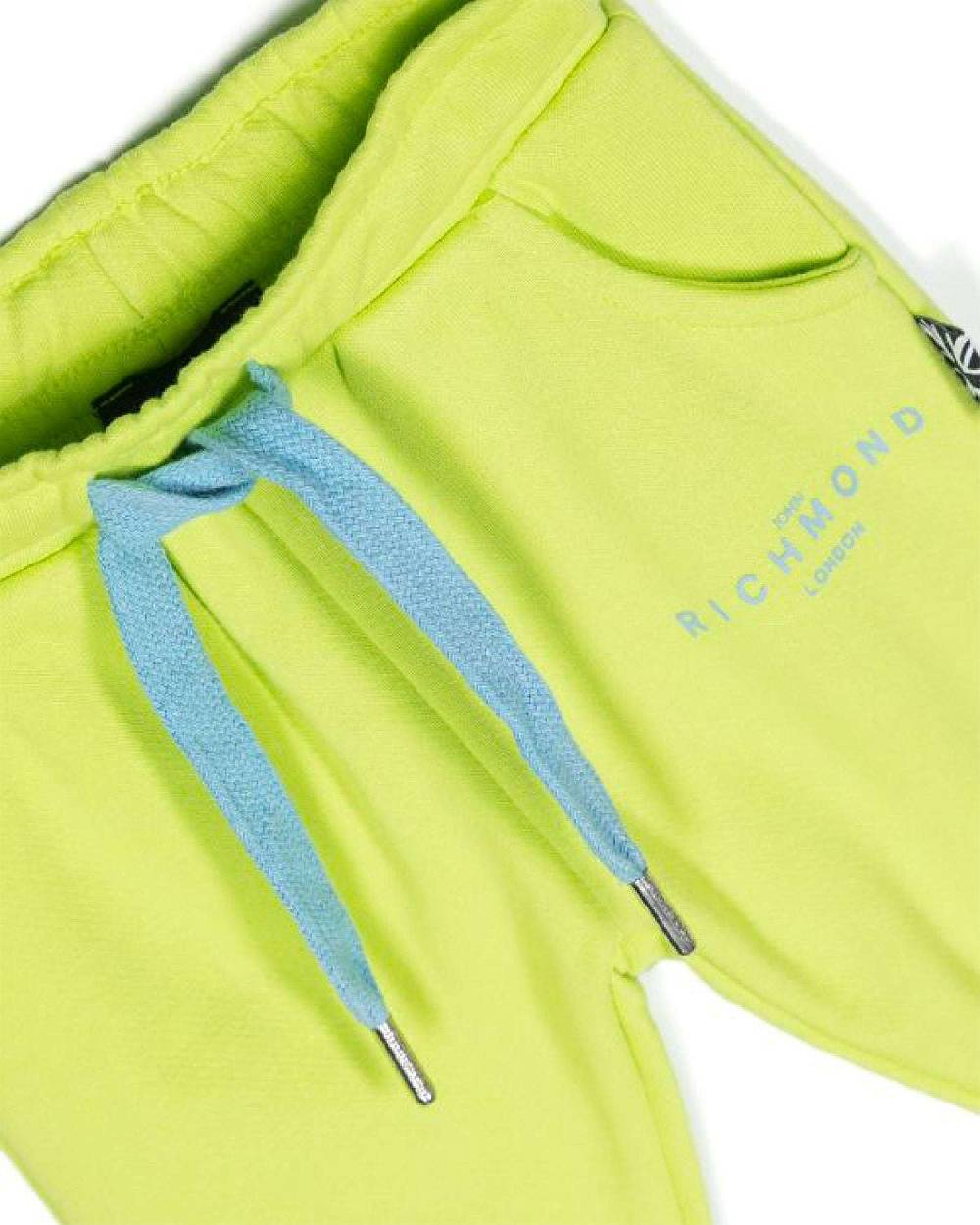 John Richmond kids Completo felpa logata e pantalone con logo Outlet