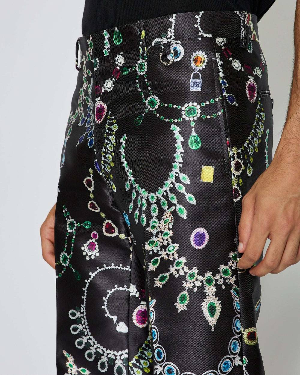 John Richmond Pantaloni con pattern Vendita Economica