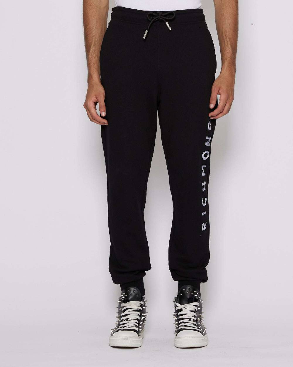 John Richmond Pantaloni da jogging con logo JR sul davanti I Più Venduti