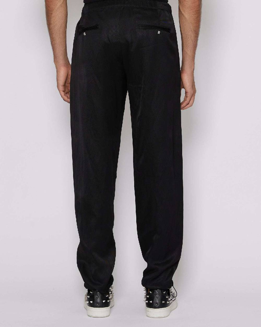 John Richmond Pantaloni regular con zip decorative Vendite Flash