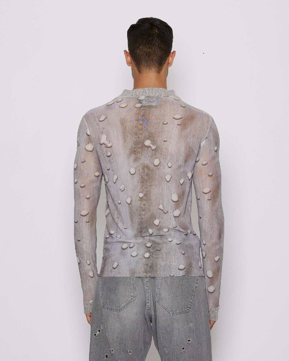 John Richmond Maglia con pattern In Linea