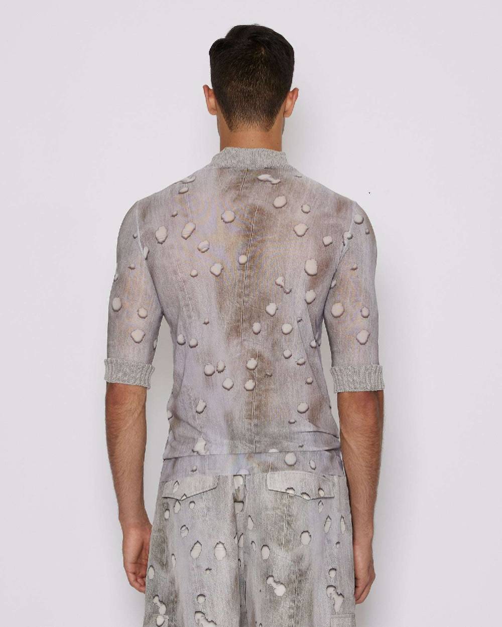 John Richmond Maglia con pattern Nuovo