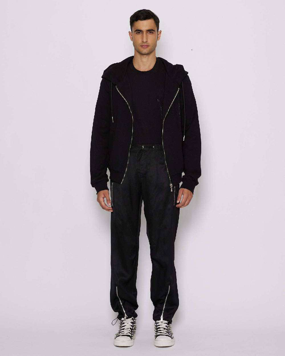 John Richmond Felpa con logo sul davanti