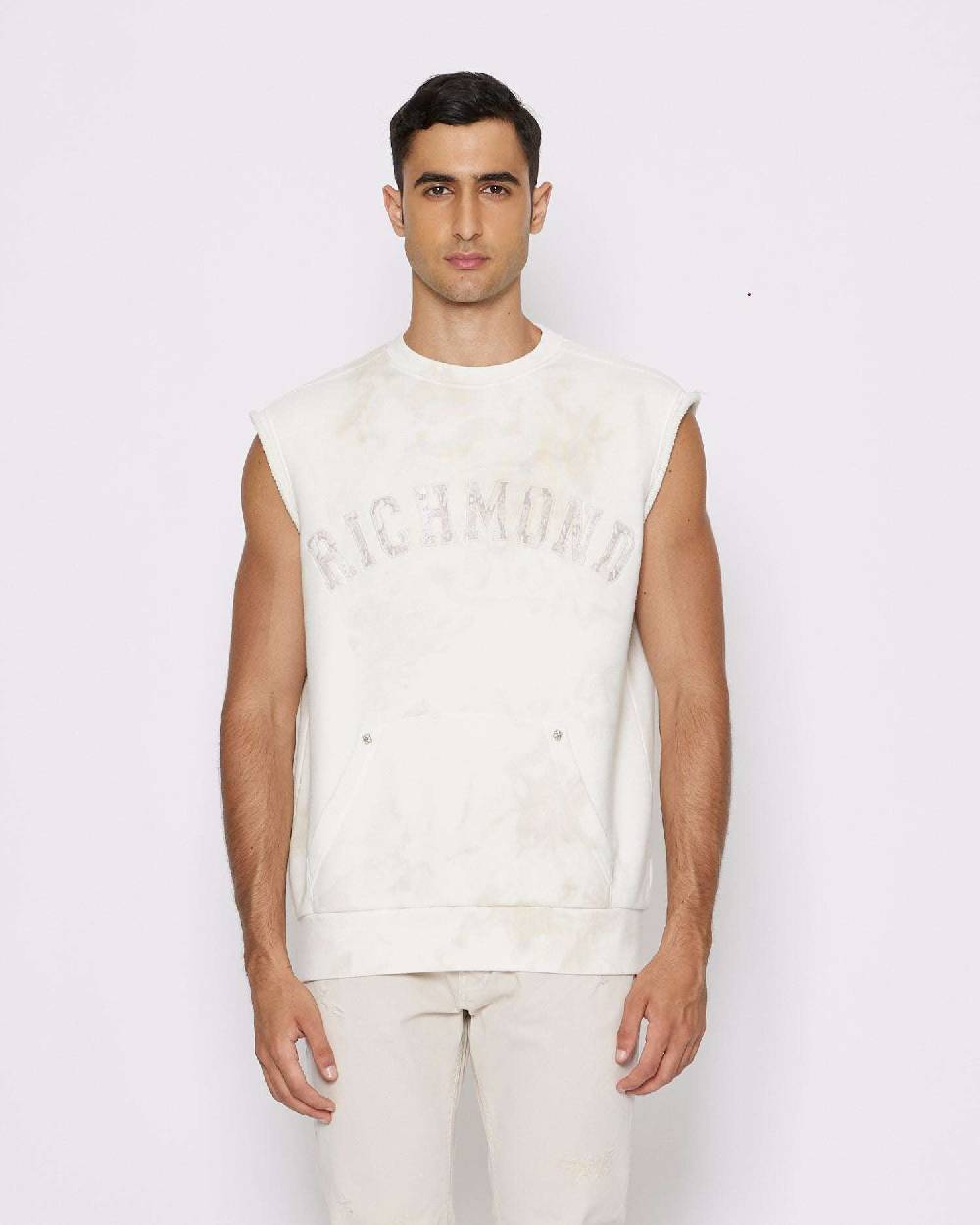John Richmond Felpa con logo sul davanti Promozione