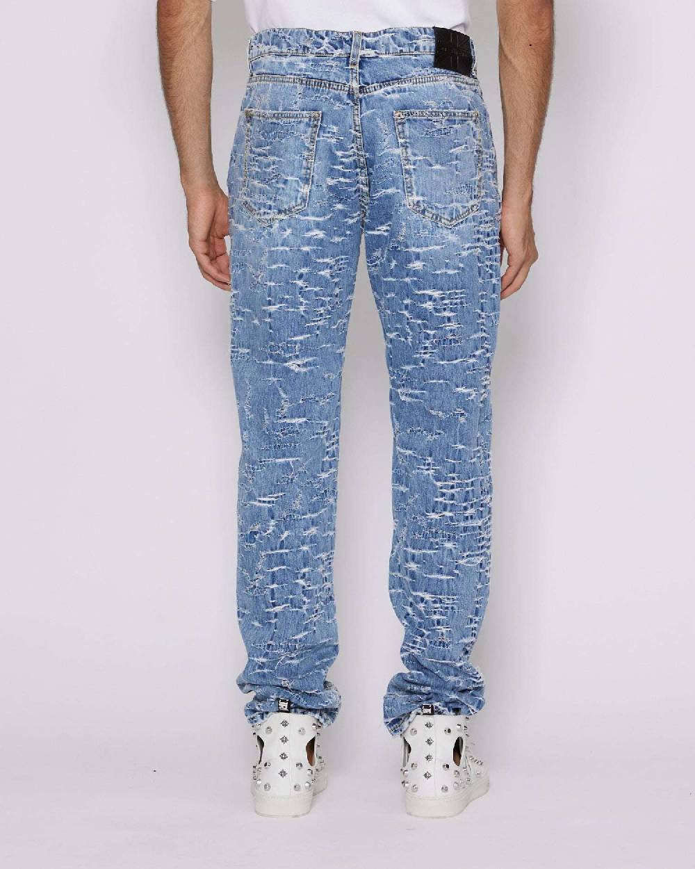 John Richmond Jeans slim con pattern Qualità Garantita