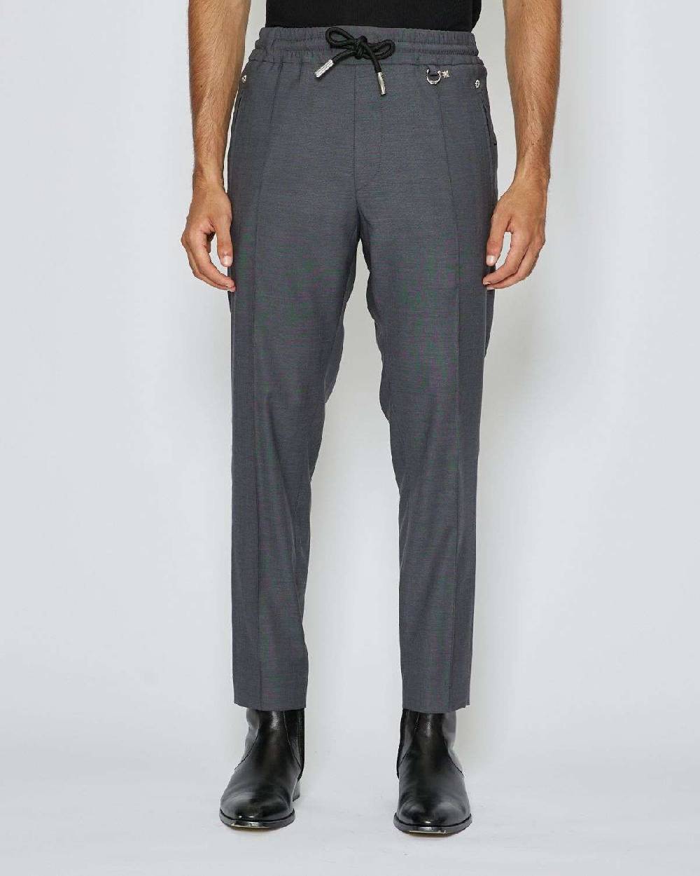 John Richmond Pantaloni con coulisse e tasche laterali Promozione Limitata