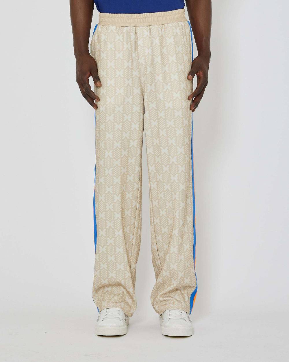 John Richmond Pantaloni da jogging con pattern ton sur ton Sottocosto