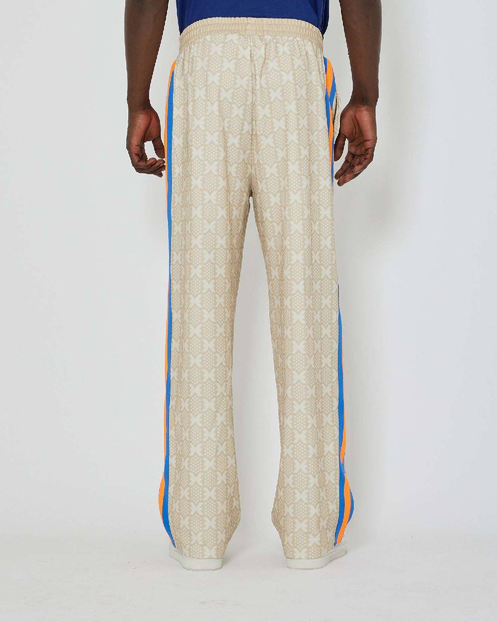 John Richmond Pantaloni da jogging con pattern ton sur ton Sottocosto