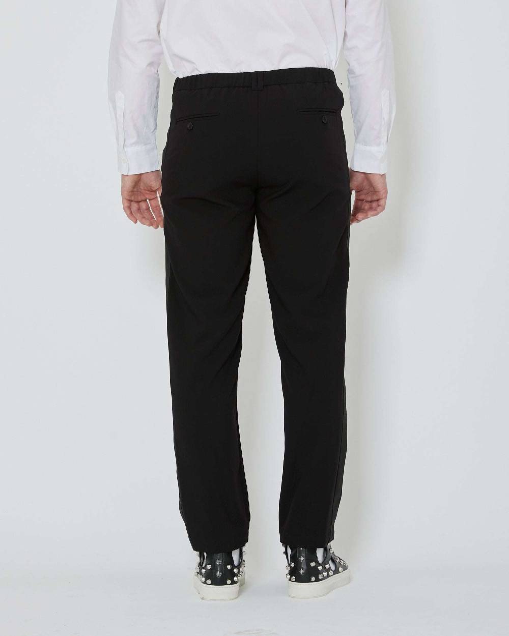 John Richmond Pantaloni regular con bande laterali In Vendita