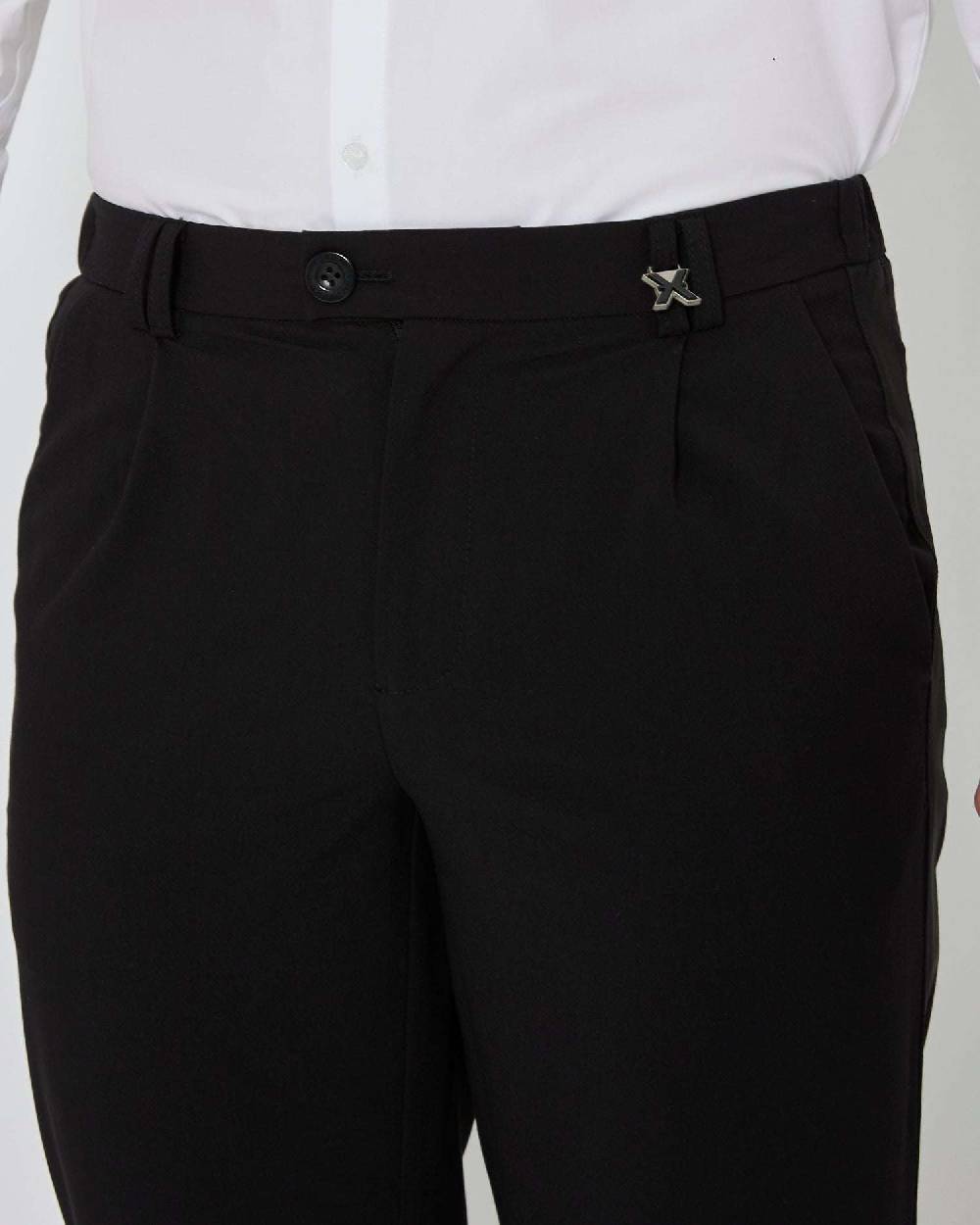 John Richmond Pantaloni regular con bande laterali In Vendita