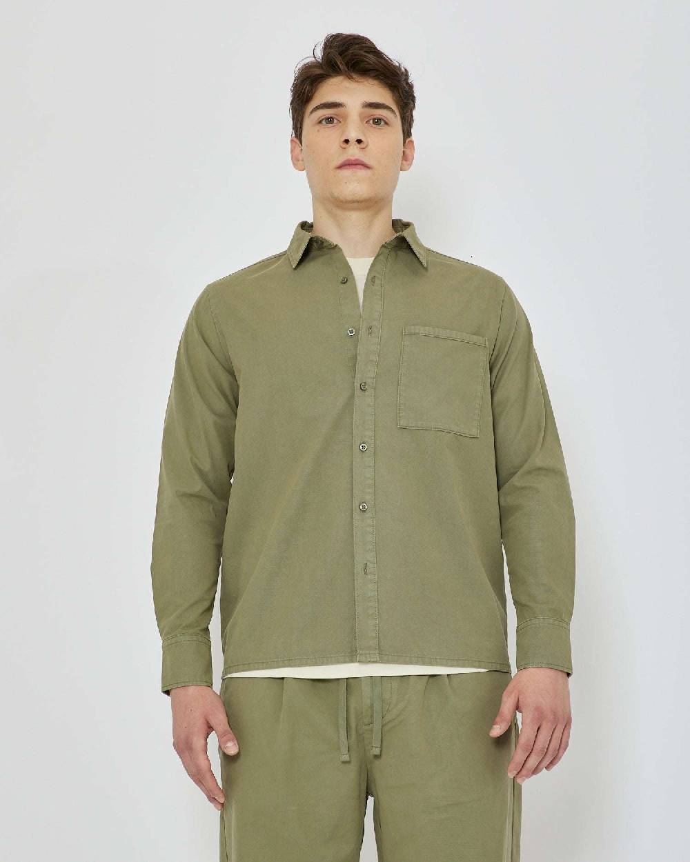 John Richmond Camicia con etichetta logata sul retro Vendita Calda