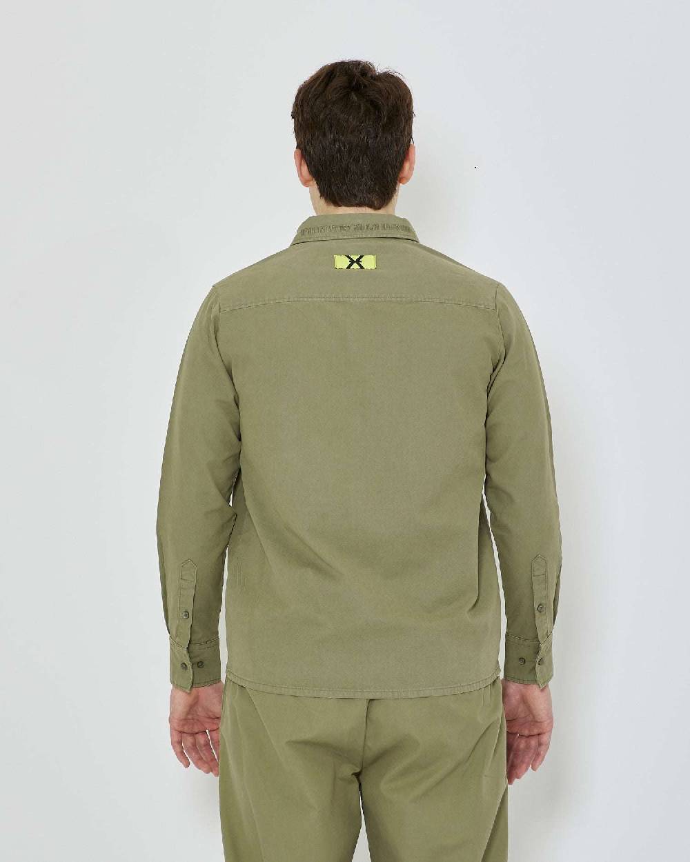 John Richmond Camicia con etichetta logata sul retro Vendita Calda