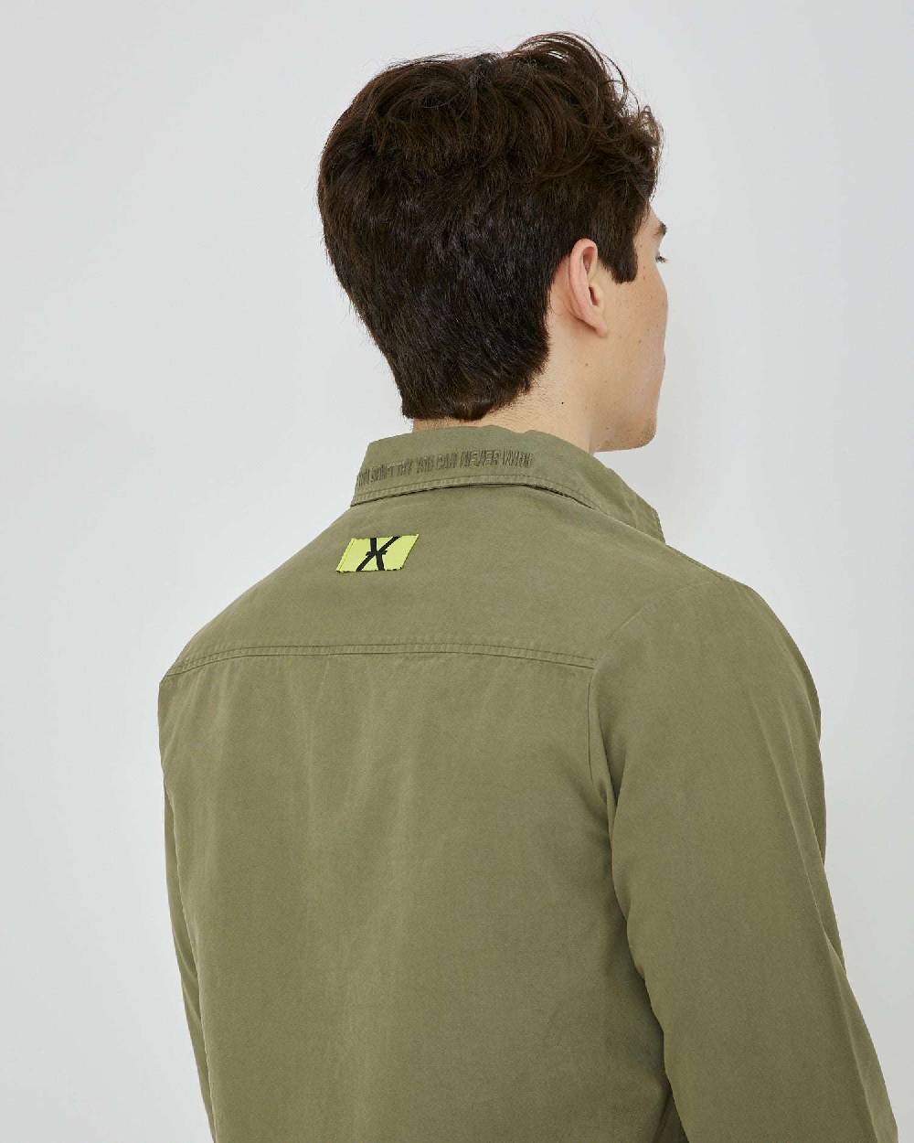 John Richmond Camicia con etichetta logata sul retro Vendita Calda
