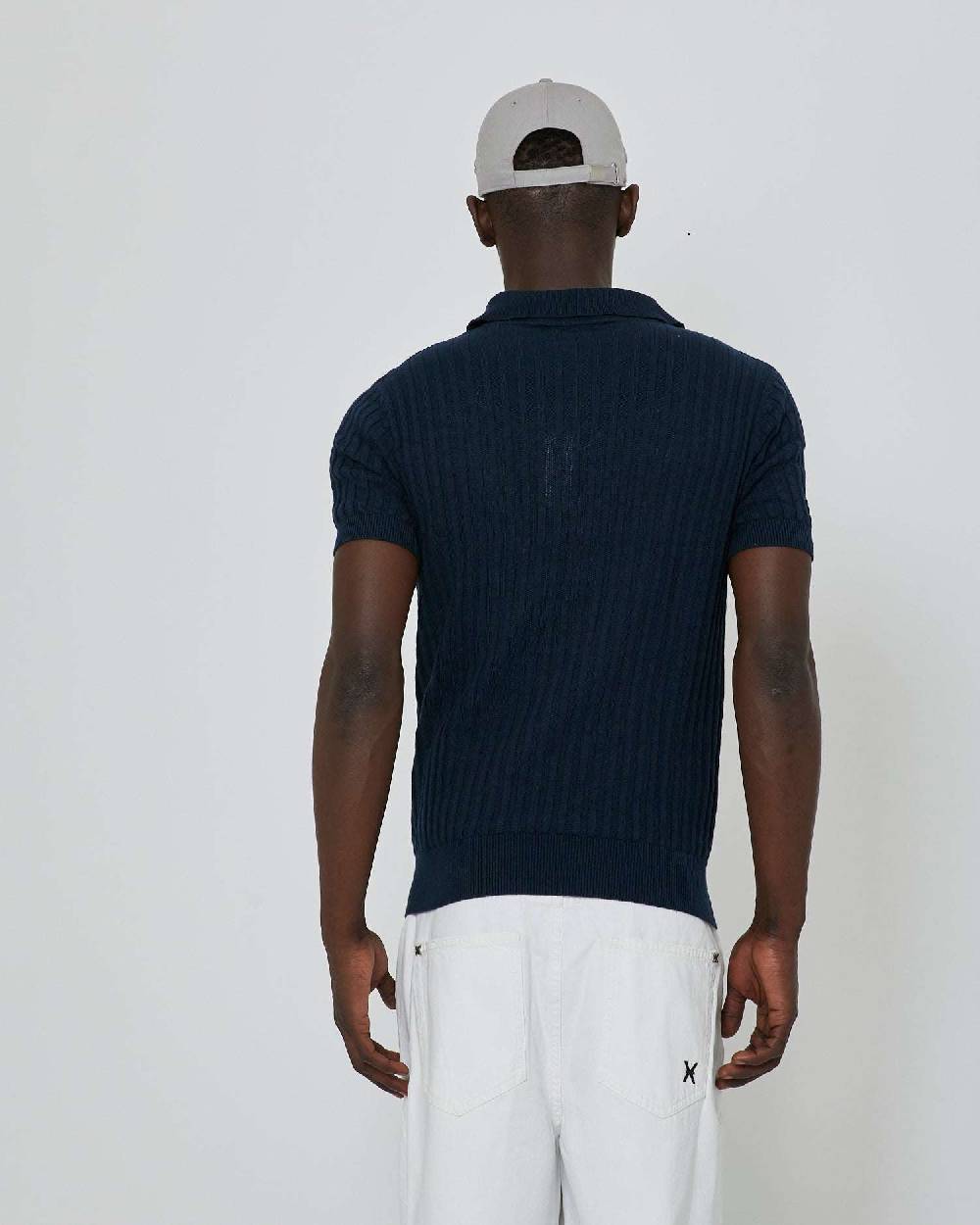 John Richmond Polo con logo bicolor sul davanti Vendite Flash