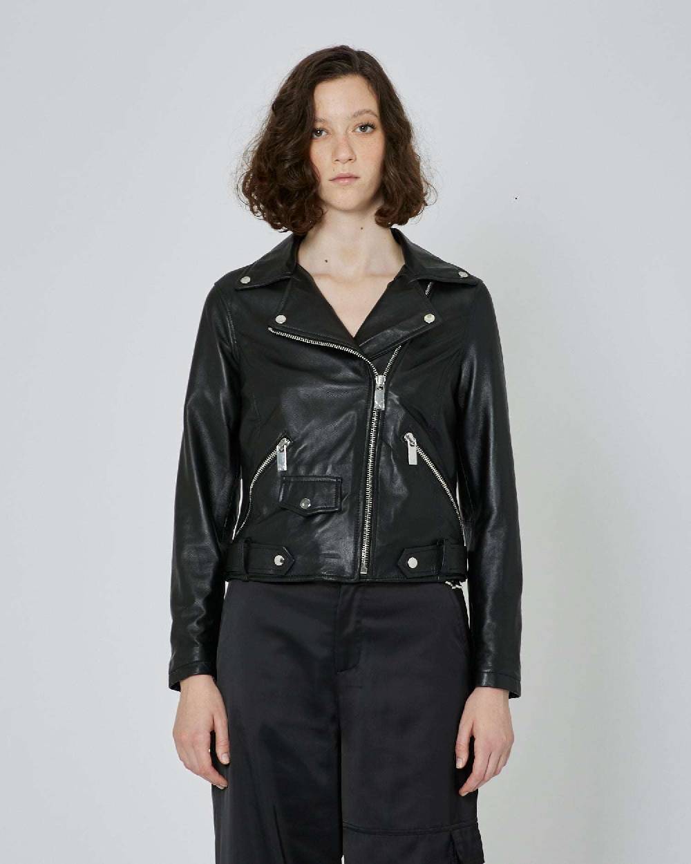 John Richmond Biker in 100% pelle Nuova