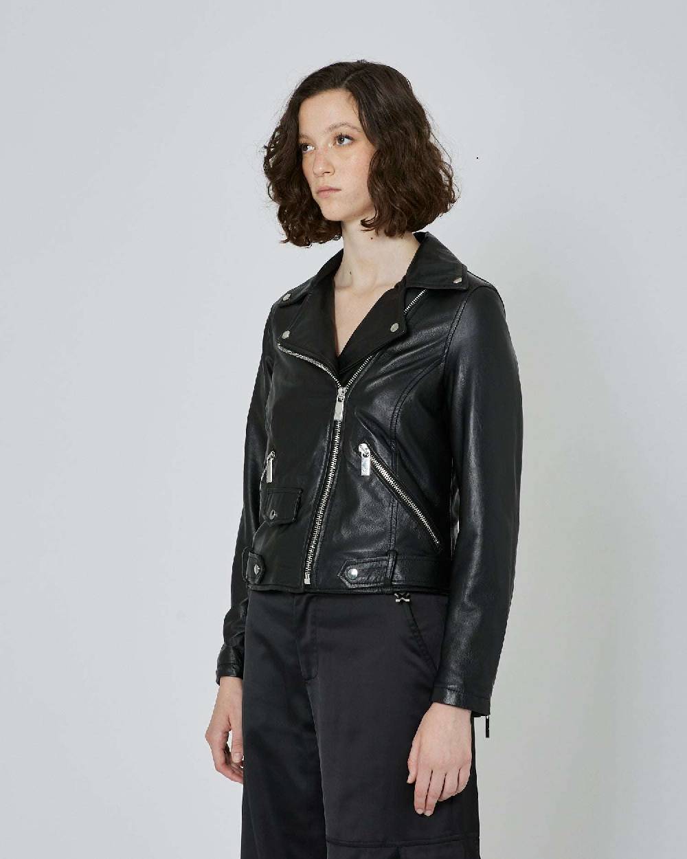 John Richmond Biker in 100% pelle Nuova