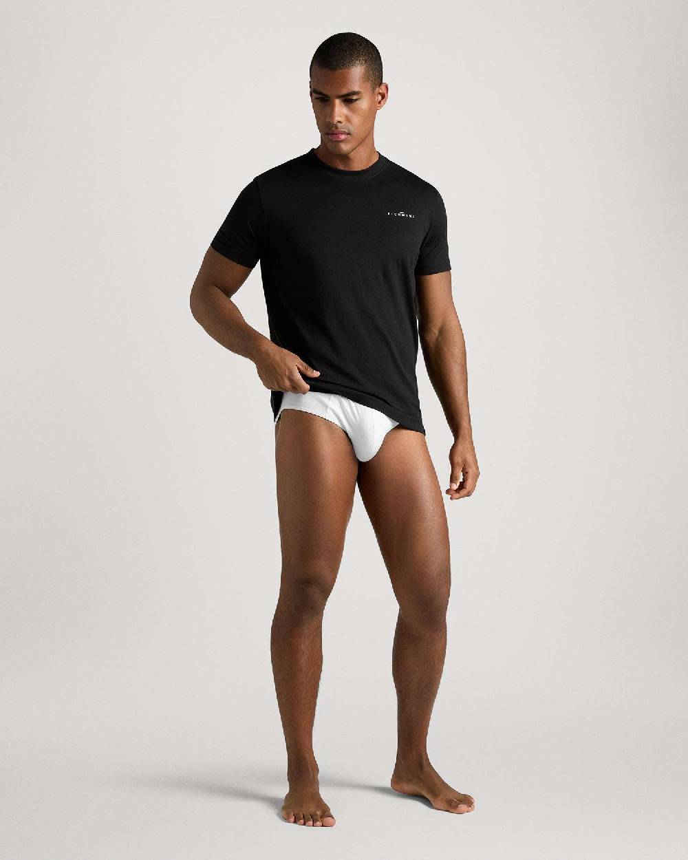 Richmondunderwear T-shirt regular in cotone traspirante Fino Al -60%