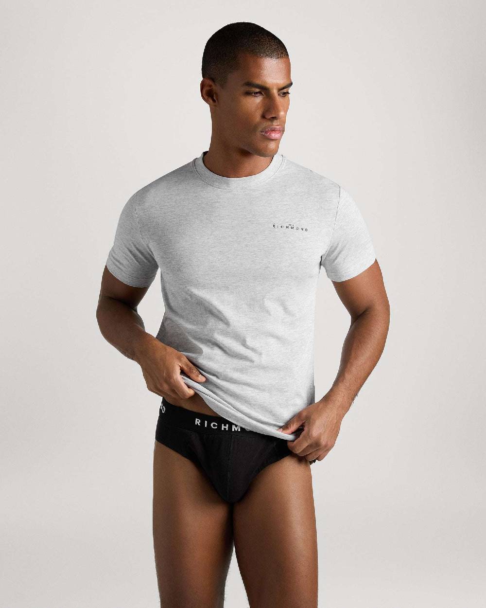 Richmondunderwear T-shirt regular in cotone traspirante Affare Del Giorno