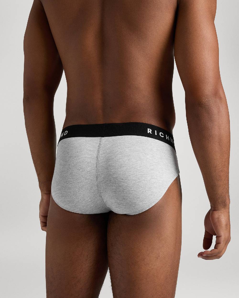 Richmondunderwear Tripack slip vita bassa in cotone pettinato Presa
