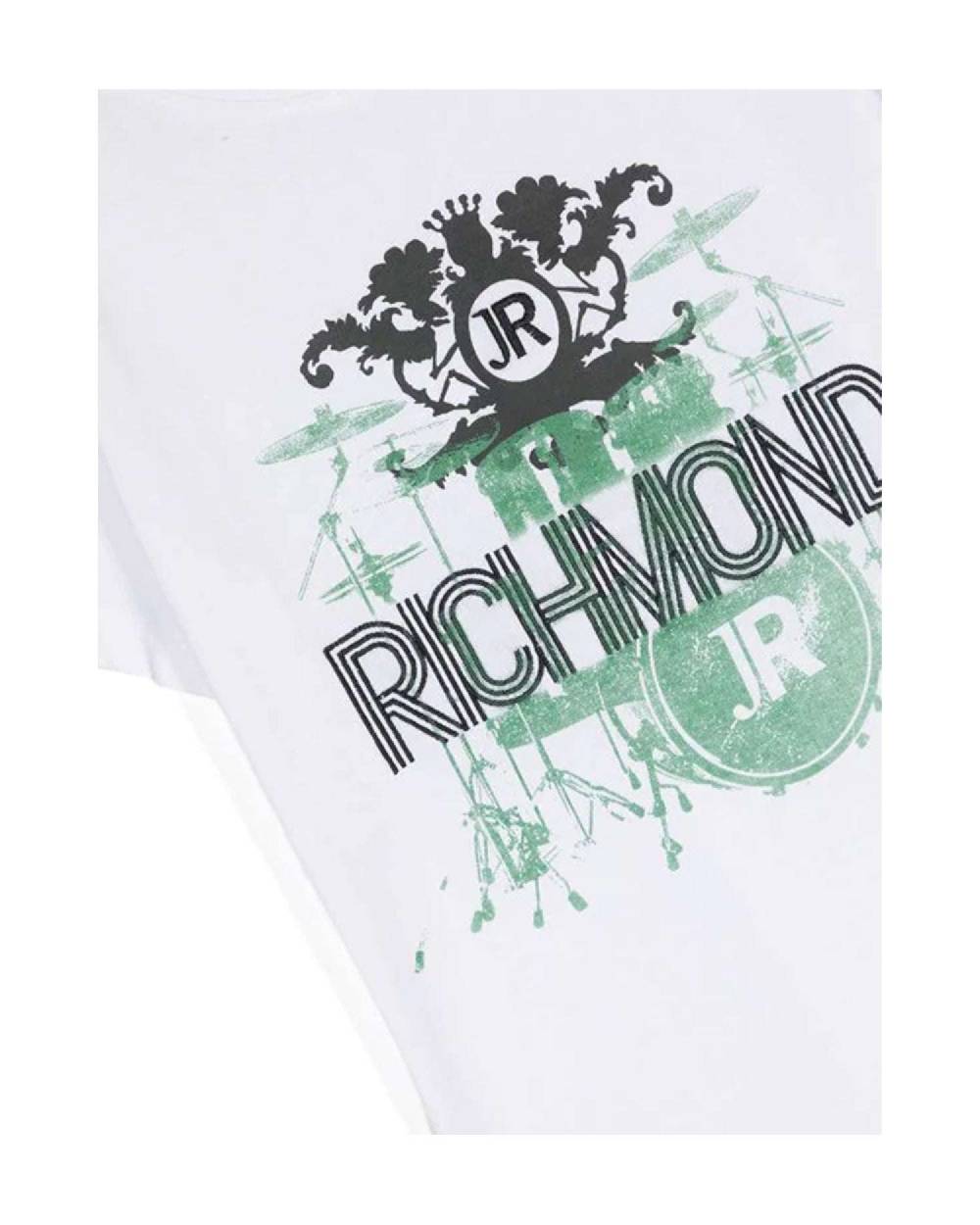 John Richmond kids T-shirt con logo e grafica sul davanti I Più Venduti