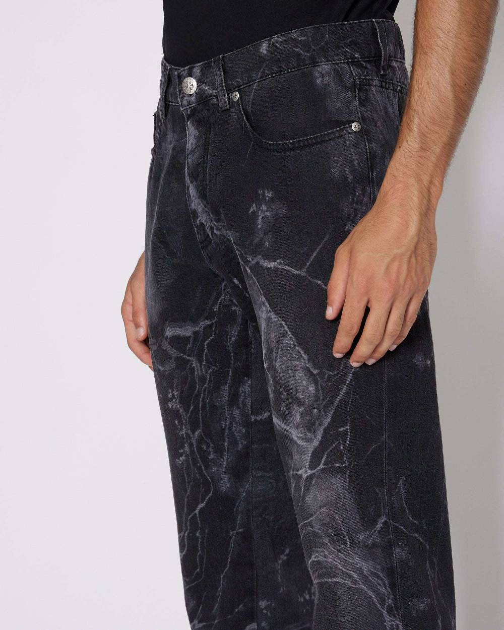 John Richmond Jeans regular con pattern allover Novità