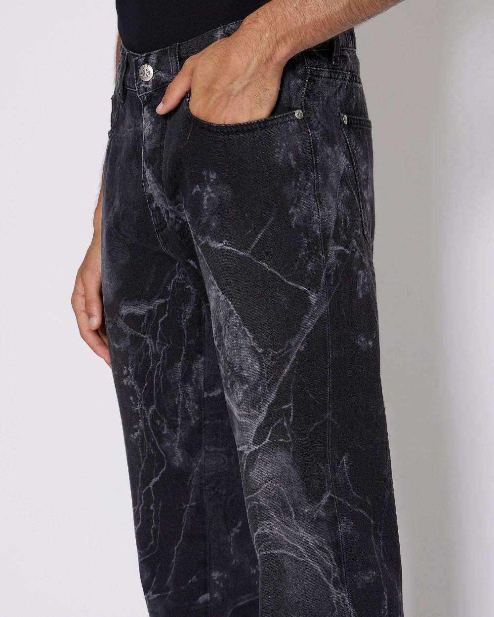 John Richmond Jeans regular con pattern allover Novità