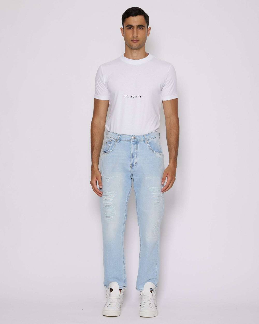 John Richmond Jeans slim effetto used