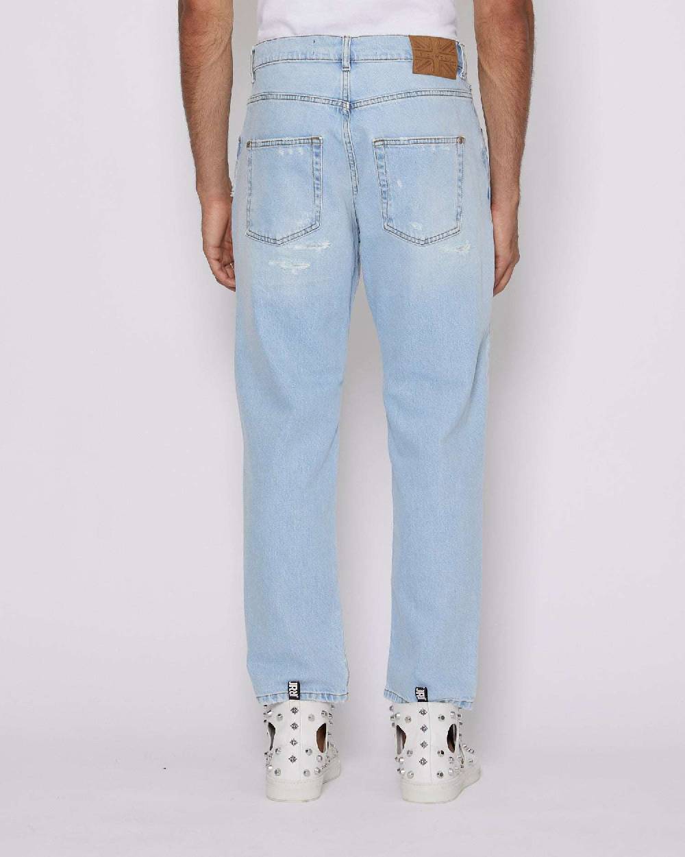John Richmond Jeans slim effetto used In Vendita