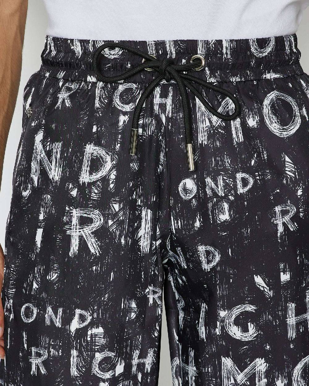 John Richmond Bermuda con pattern iconico di collezione Nuova