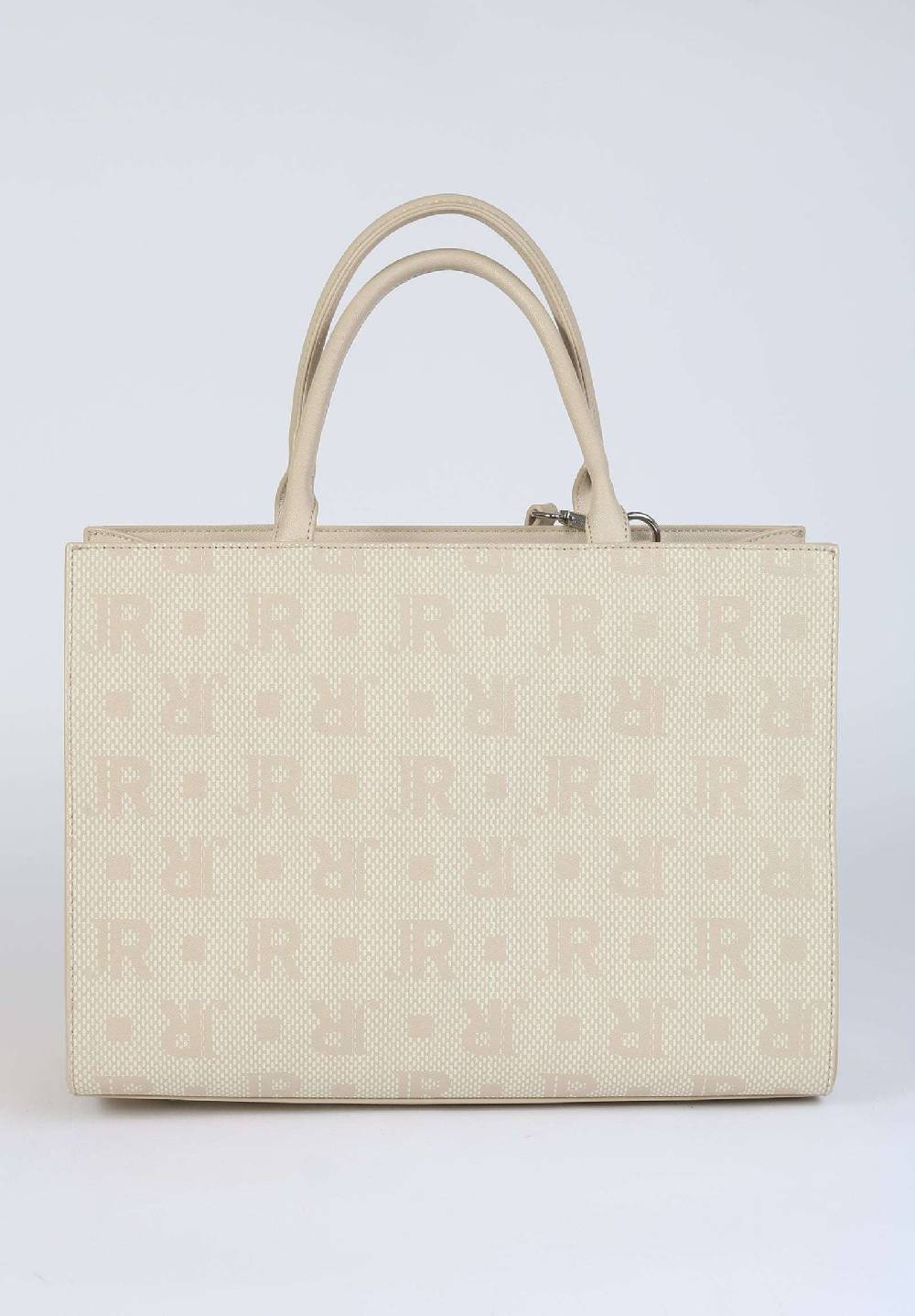 John Richmond Borsa con logo allover Nuovo