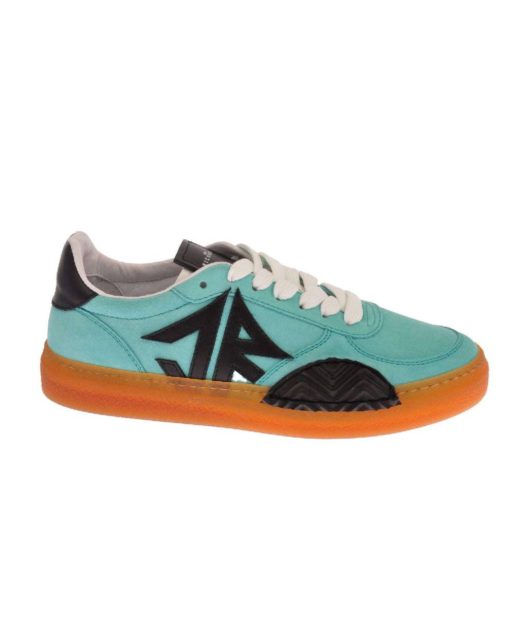 John Richmond Sneakers in pelle scamosciata con logo Consegna Veloce