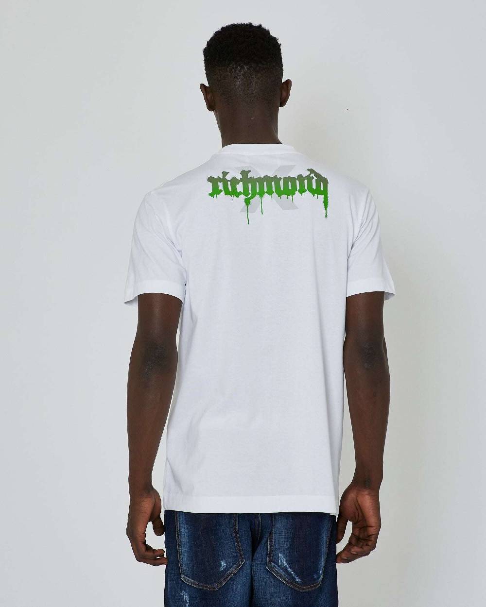 John Richmond T-shirt con logo sul retro Online
