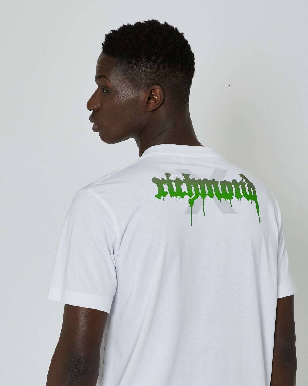 John Richmond T-shirt con logo sul retro Online